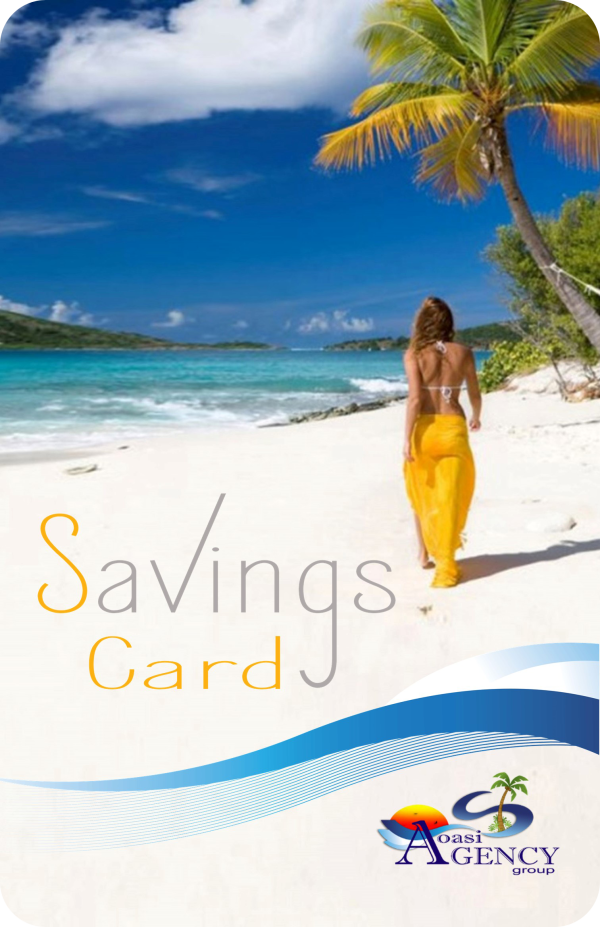 Carta risparmio Saving Card